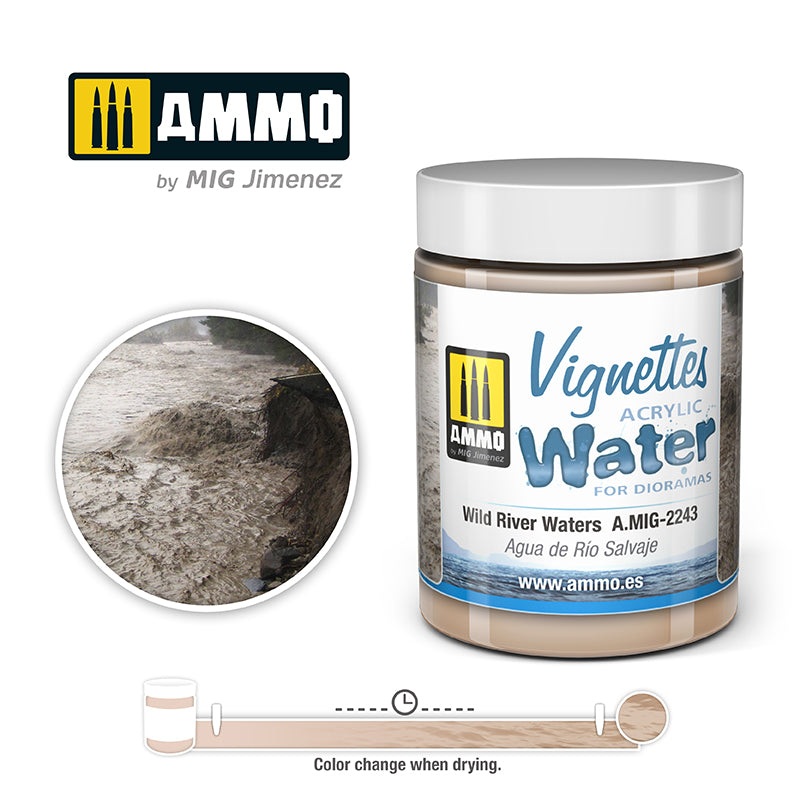 WILD RIVER WATERS ACRYLIC 100ml