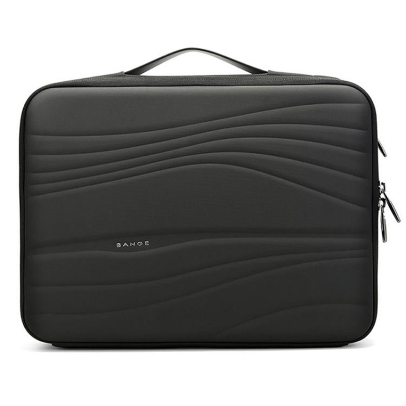 BANGE BG-8018 Men Laptop Bag Business Commuting Travel Tablet Organizer Bag(Black Grey)