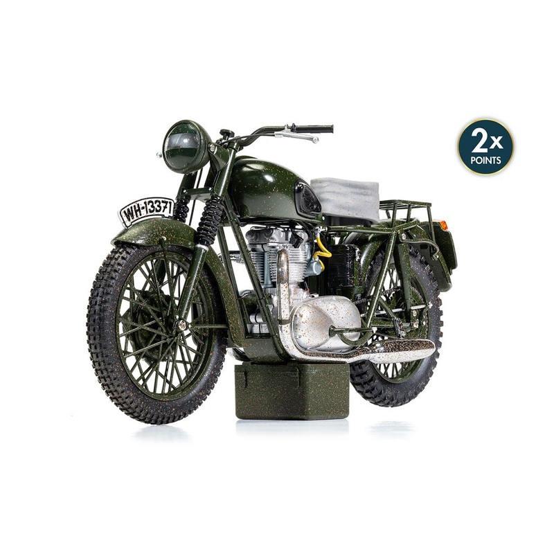 Corgi The Great Escape - Triumph TR6 Trophy (Weathered) 1:12 CC08501
