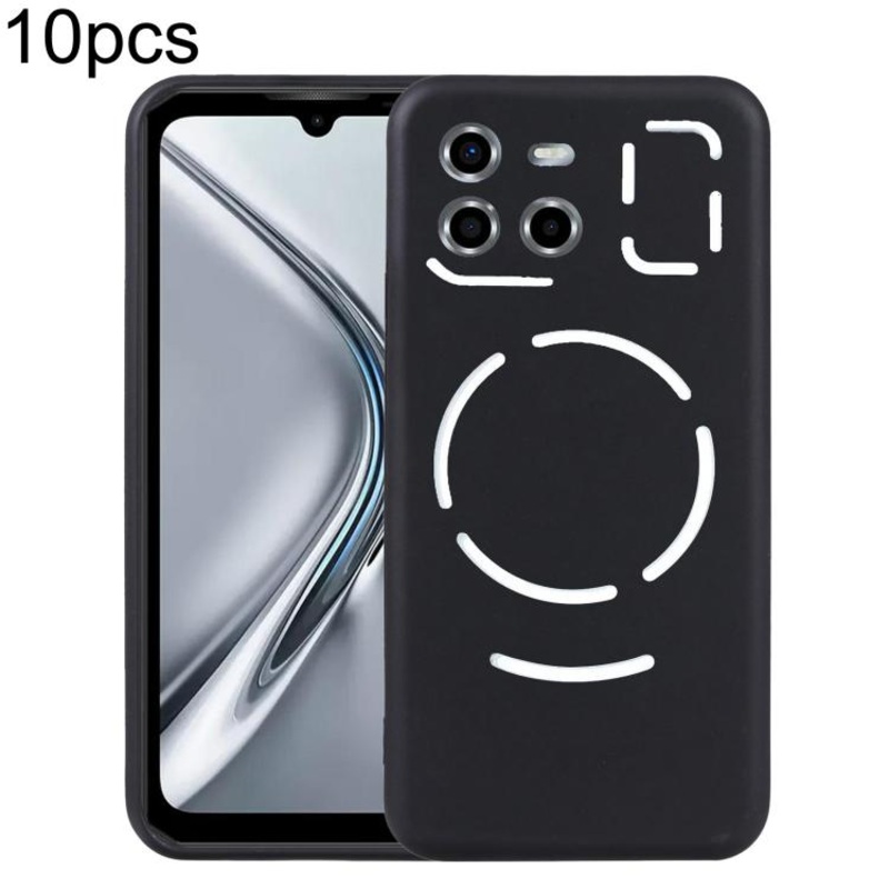 For Doogee Blade GT Ultra 10pcs TPU Phone Case(Black)