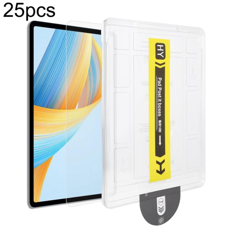 For Honor Pad V8 11 inch 25pcs Dust-Free Easy Install HD Tempered Glass Film