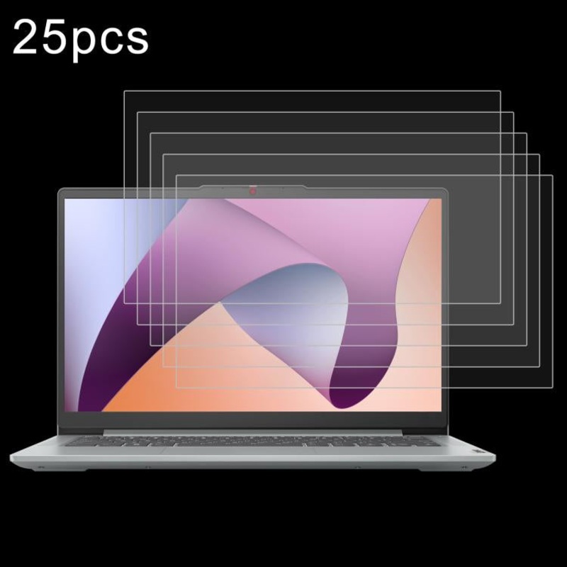 For Lenovo IdeaPad Slim 5 Light 14 25pcs 9H 0.3mm Explosion-proof Tempered Glass Film