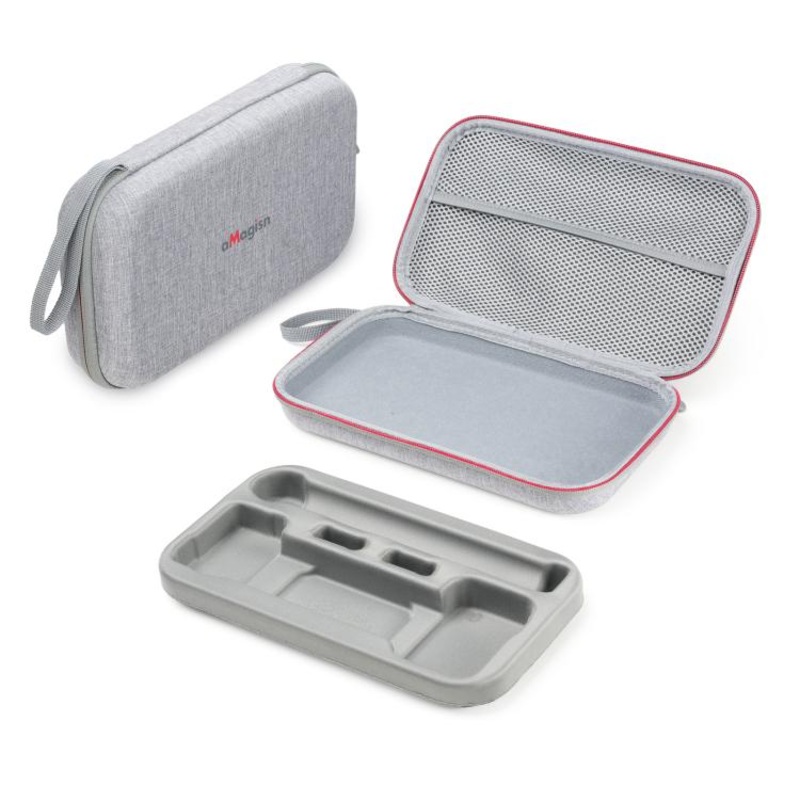 For DJI Osmo Action 6 aMagisn Medium Hard Shell Carrying Case with Removable Foam Insert(Gray)