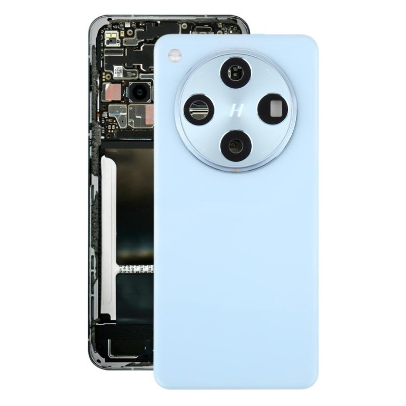 For OPPO Find X8 Pro CPH2659 Original Back Cover with Camera Lens Cover(Blue)