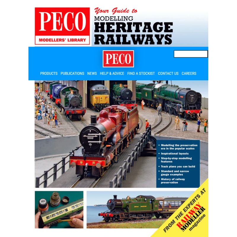 PECO Your Guide to Modelling Heritage Railways Book/mag PM-210