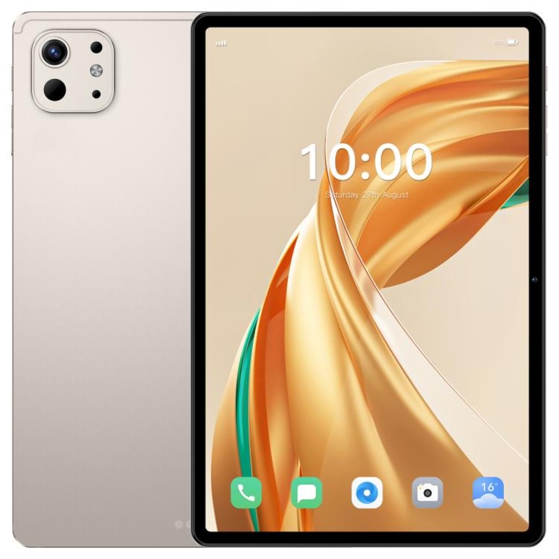 Pro 13 10.1 inch 4G LTE Tablet PC, 4GB+32GB, Android 10 MTK6755 Octa Core, UK Plug (Gold)