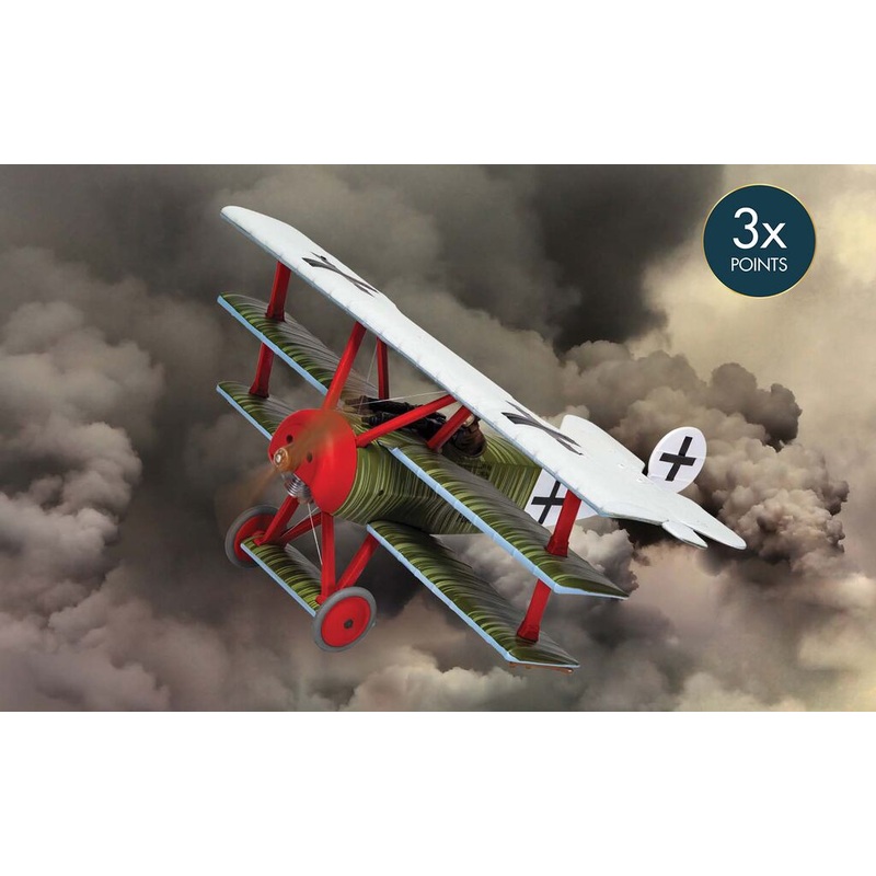 Corgi Fokker DR1 Triplane Ltn Hans Weiss 1:48 AA38312
