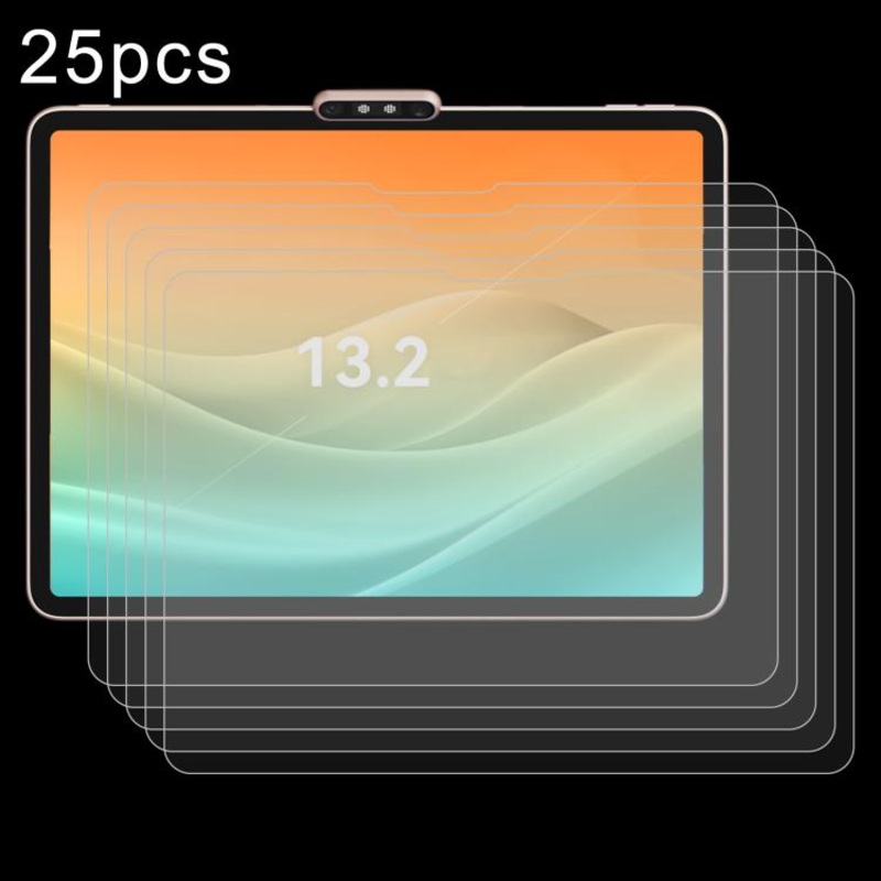 For Think Academy Learning Pad T4 Pro 25pcs 9H 0.3mm Explosion-proof Tempered Glass Film