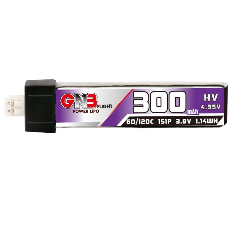 umx Lipo GNB 300mAh 1S 60C LiHV Battery UMX Plug