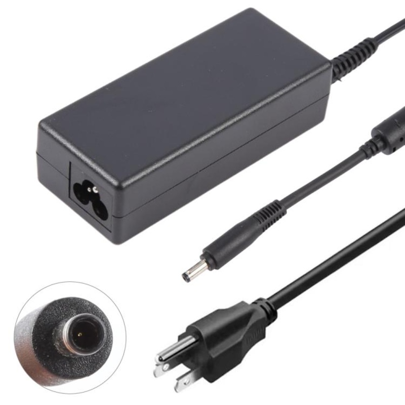 65W 19.5V 3.34A Power Adapter with DC 4.5x3.0mm Port For DELL, Plug:US Plug