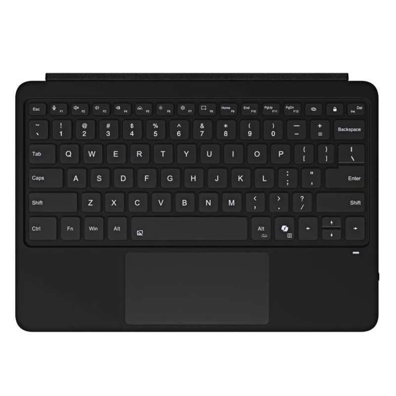 For MicroSoft Surface Pro 12 DUX DUCIS CK Pro Series Smart Magnetic Touchpad Bluetooth Keyboard(Black)