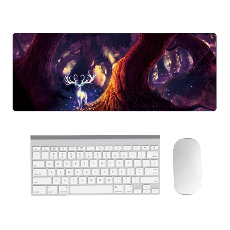 Hand-Painted Fantasy Pattern Mouse Pad, Size: 300 x 800 x 1.5mm Not Overlocked(1 Dream)