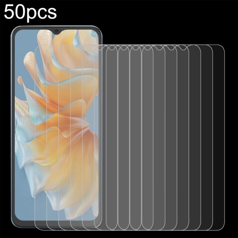 For Blackview Oscal FLAT 2C 50pcs 0.26mm 9H 2.5D Tempered Glass Film