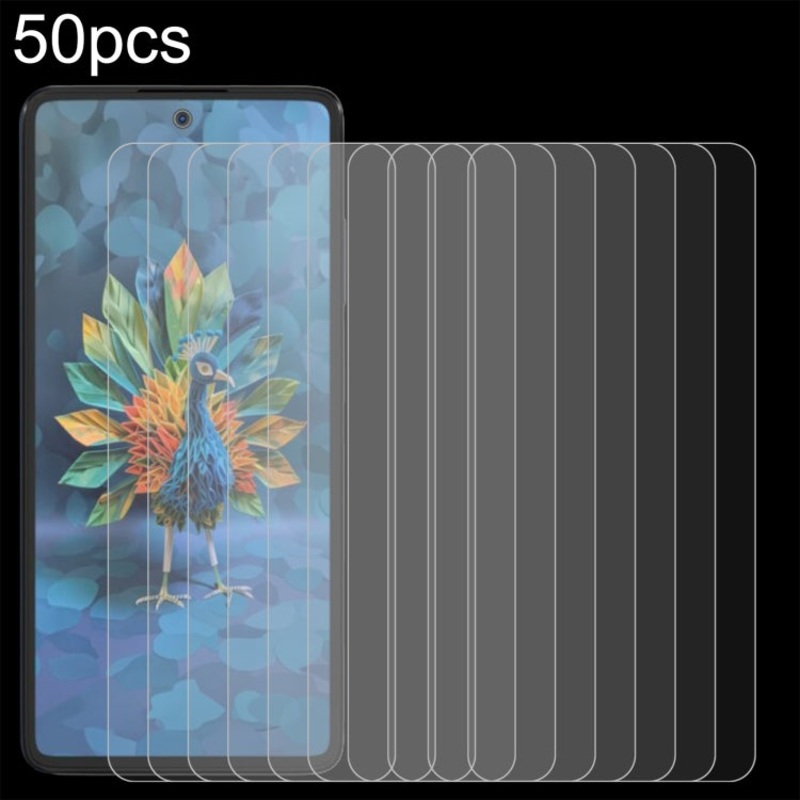 For HMD Crest 50pcs 0.26mm 9H 2.5D Tempered Glass Film