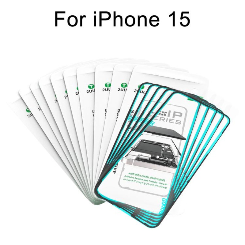 For iPhone 15 2UUL IP Series Screen Sealing Adhesive (50pcs/Box)