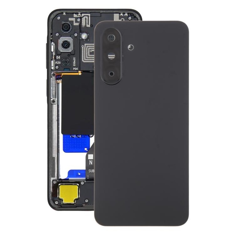 For Samsung Galaxy A26 SM-A266B OEM Back Cover with Camera Lens Cover(Black)