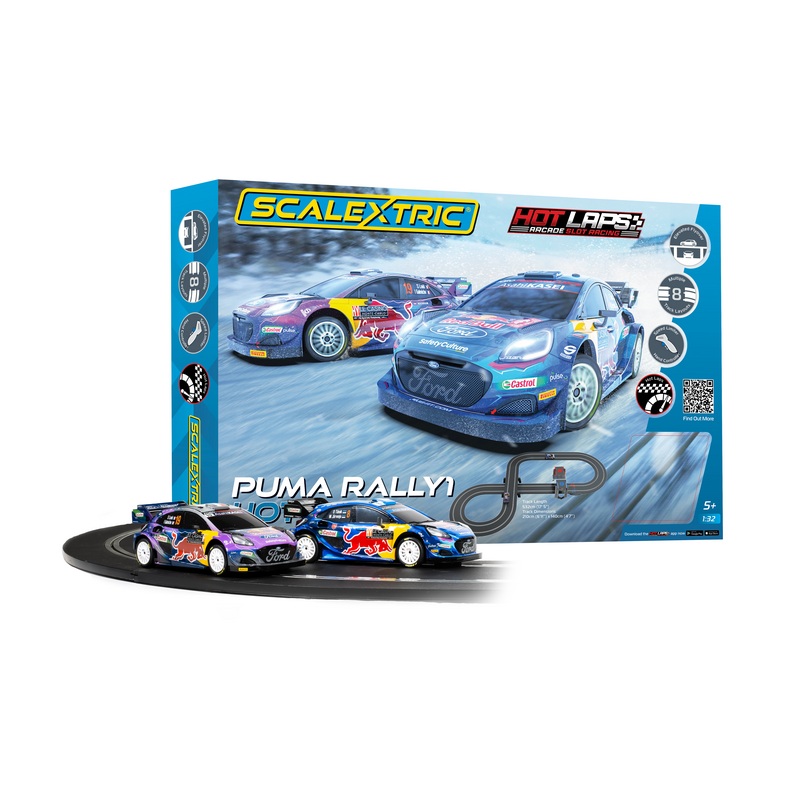 Scalextric Puma WRC Hot Laps Race Set C1452M