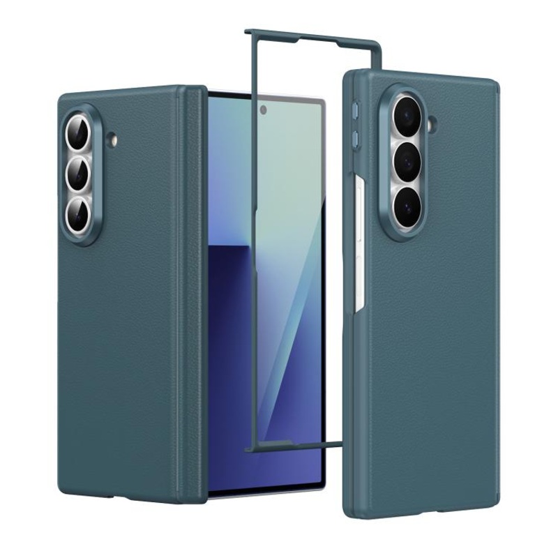 For Samsung Galaxy Z Fold5 Zeyuan Intelligent Button Anti-Drop Phone Case(Green)