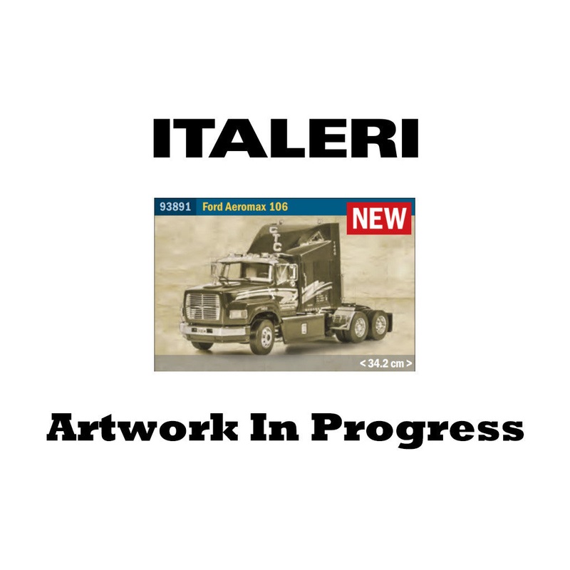 ITALERI Ford Aeromax 106 Heavy-Duty Sleeper Truck 93891