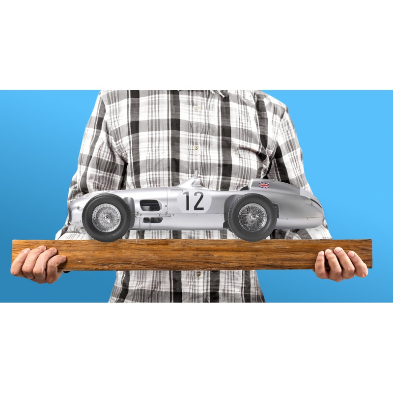 Mercedes-Benz W196 R Stirling Moss #12 1/8 Scale Metal & Plastic Kit