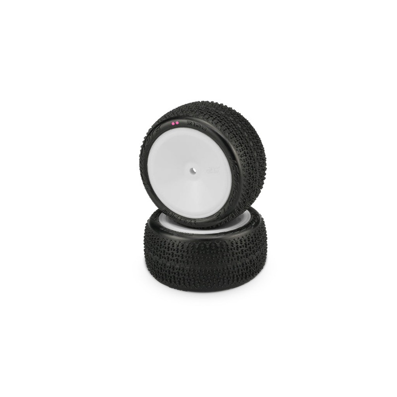 Twin Pins Pink-Pre-Mounted on 3348W Wheels