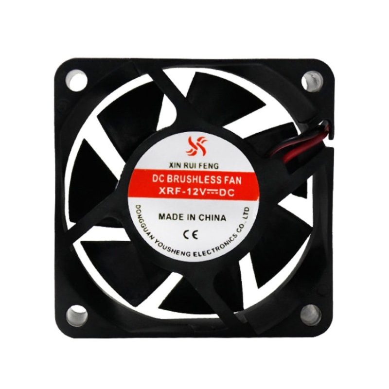XIN RUI FENG 12V Oil Bearing 6cm Quiet DC Cooling Fan