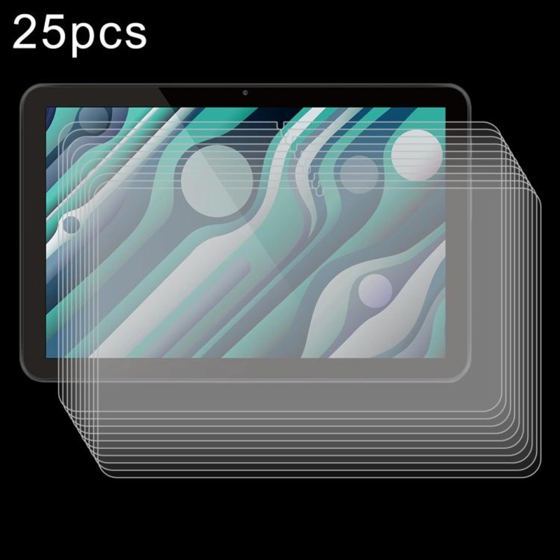 For SPC Gravity 4G 2nd Gen 10.1 inch 25pcs 9H 0.3mm Explosion-proof Tempered Glass Film