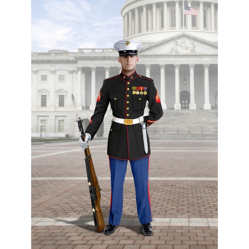 U.S. Marines Sergeant 1:16 Figure
