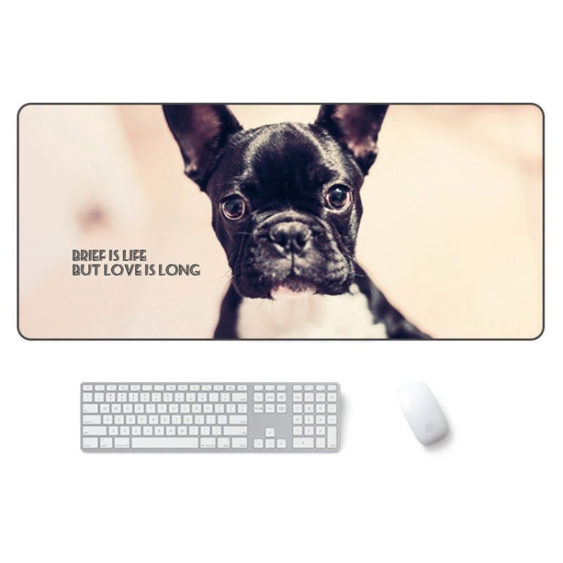 300x700x3mm AM-DM01 Rubber Protect The Wrist Anti-Slip Office Study Mouse Pad( 30)
