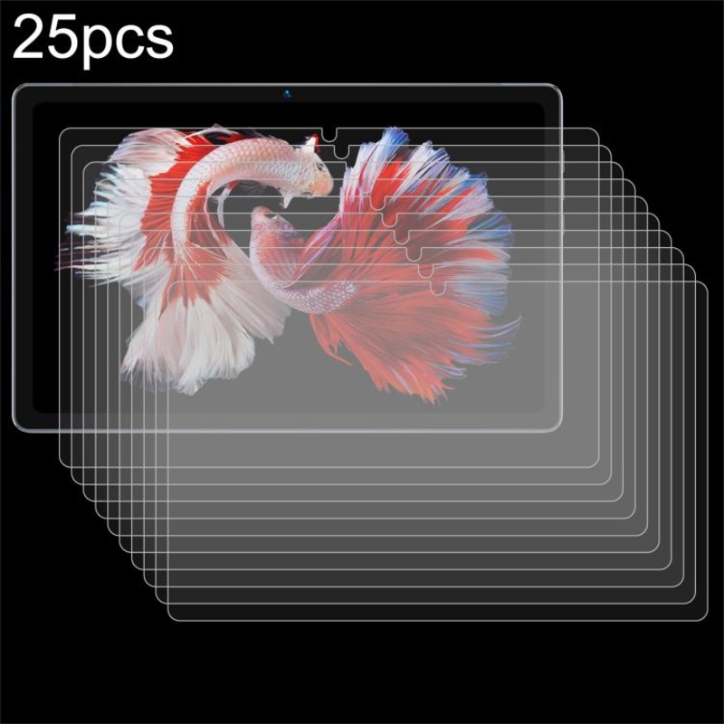 For BMAX MaxPad I11 Plus 10.4 25pcs 9H 0.3mm Explosion-proof Tempered Glass Film
