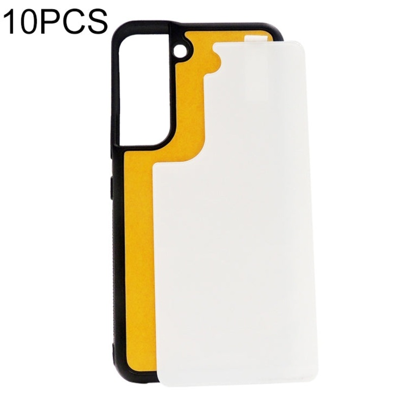 For Samsung Galaxy S22 Ultra 5G 10pcs Thermal Transfer Glass Phone Case(Black)