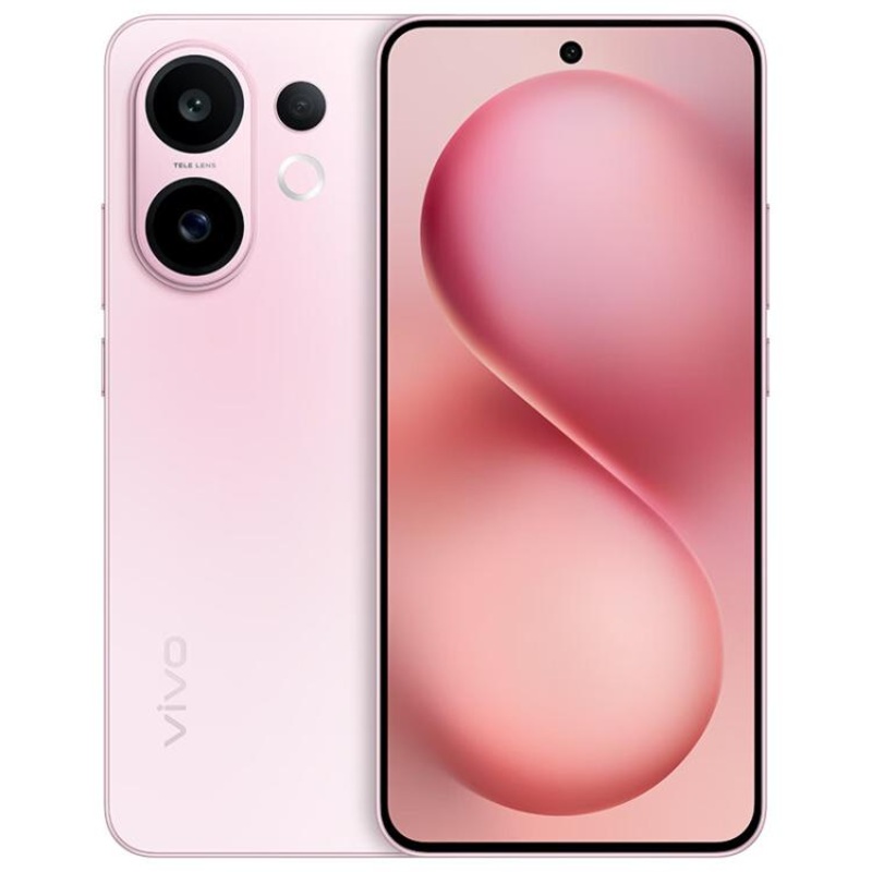 vivo S30, 12GB+256GB, Screen Fingerprint, 6.67 inch Android 15 Snapdragon 7 Gen 4 Octa Core, OTG, NFC, Network: 5G, Support Google Play (Pink)