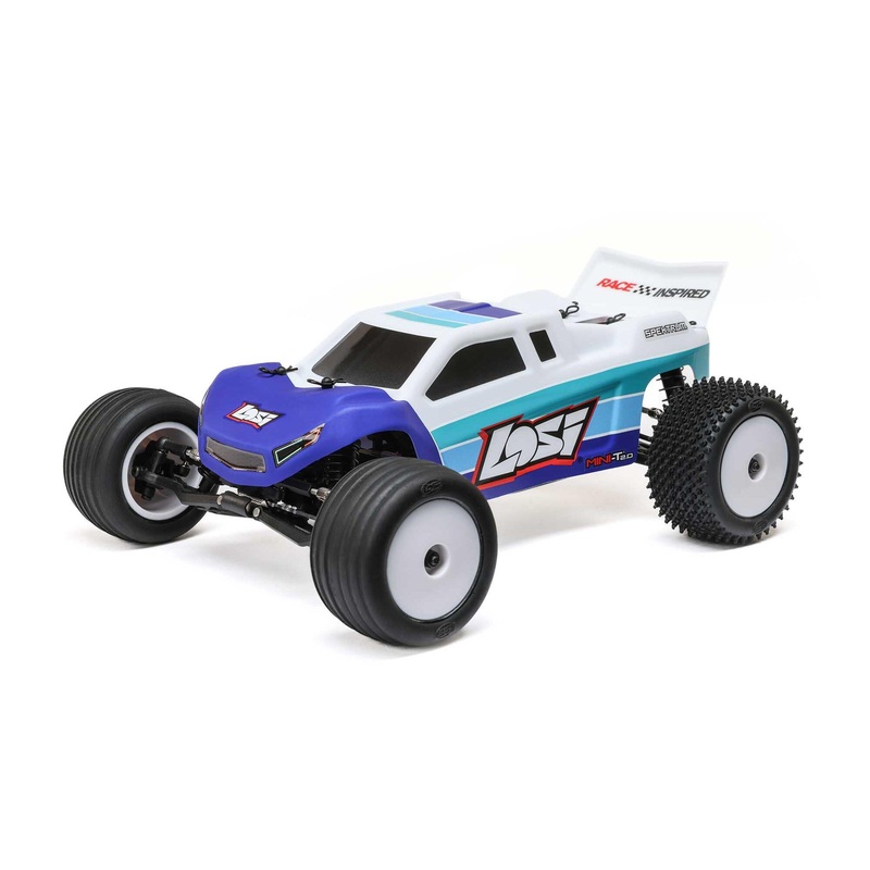 1/18 Mini-T 2.0 V2 2WD Stadium Truck Brushless RTR Blue