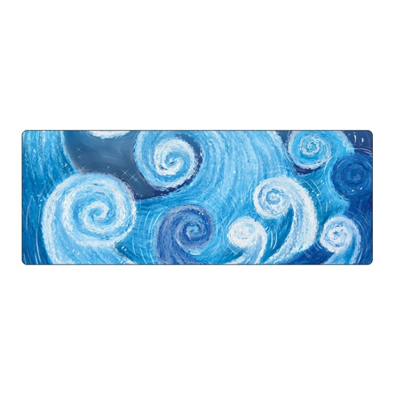 400x900x2mm Locked Large Desk Mouse Pad(7 Waves)