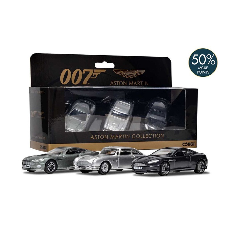 Corgi James Bond Aston Martin Collection (V12 Vanquish DB5 DBS) TY99284