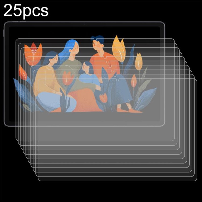 For Lenovo Xiaoxin Pad 12.1 2025 / Tab K12 25pcs 9H 0.3mm Explosion-proof Tempered Glass Film