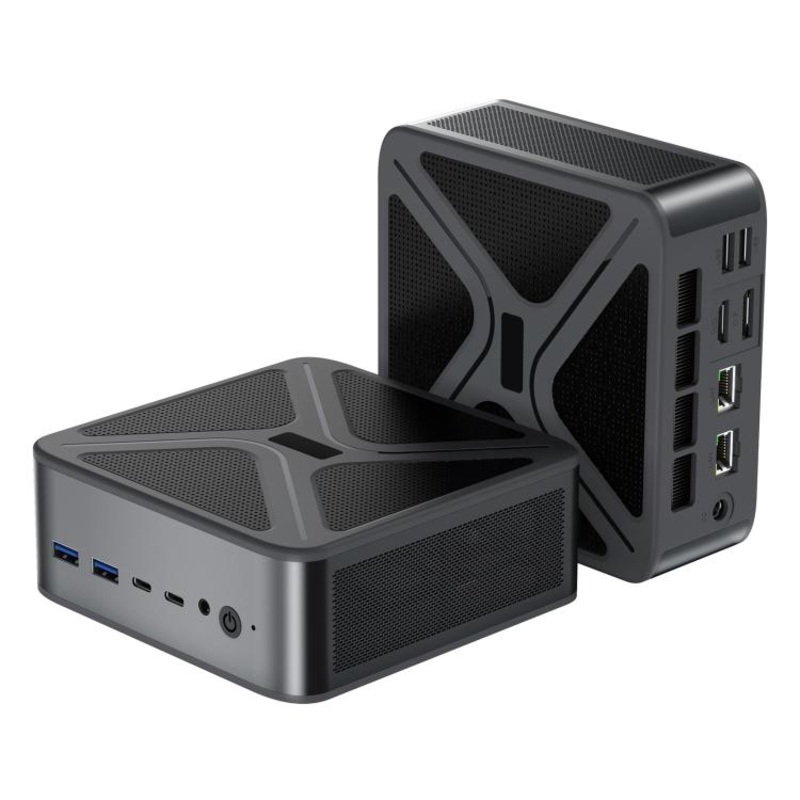 GXMO GH8 Windows 11 Pro Mini PC, 16GB+512GB, AMD Ryzen 9 8945HS Octa Core Processor(US Plug)
