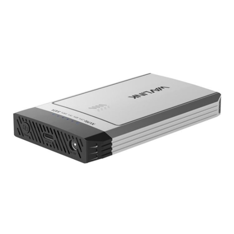 WAVLINK ST347 One-Click Offline Clone Dual Slot M.2 SSD Enclosure USB-C 3.2 Gen2 10Gbps(AU Plug)