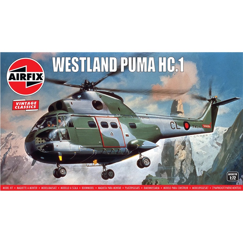 Airfix 1/72 Westland Puma HC.1 Kit 03021V