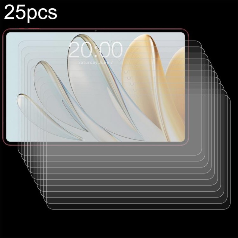 For Teclast T60 AI 11.97 / T60 Plus 25pcs 9H 0.3mm Explosion-proof Tempered Glass Film