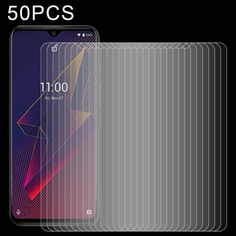 50 PCS 0.26mm 9H 2.5D Tempered Glass Film For Wiko Power U20