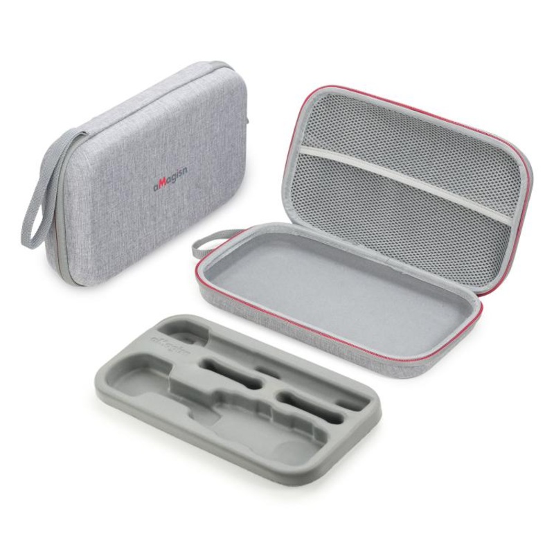 aMagisn Medium Carrying Case For Insta360 X4 Air/X4/X5 Hard EVA Shell with Removable Soft Interior(Gray)