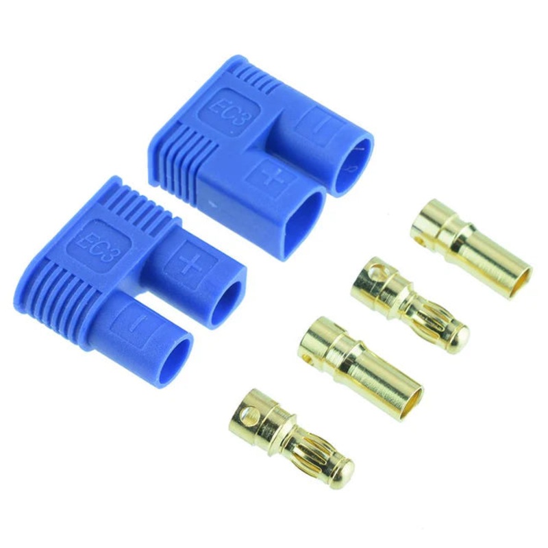 E-Flite EC3 Device & Battery Connector - Male /Female -1 pair