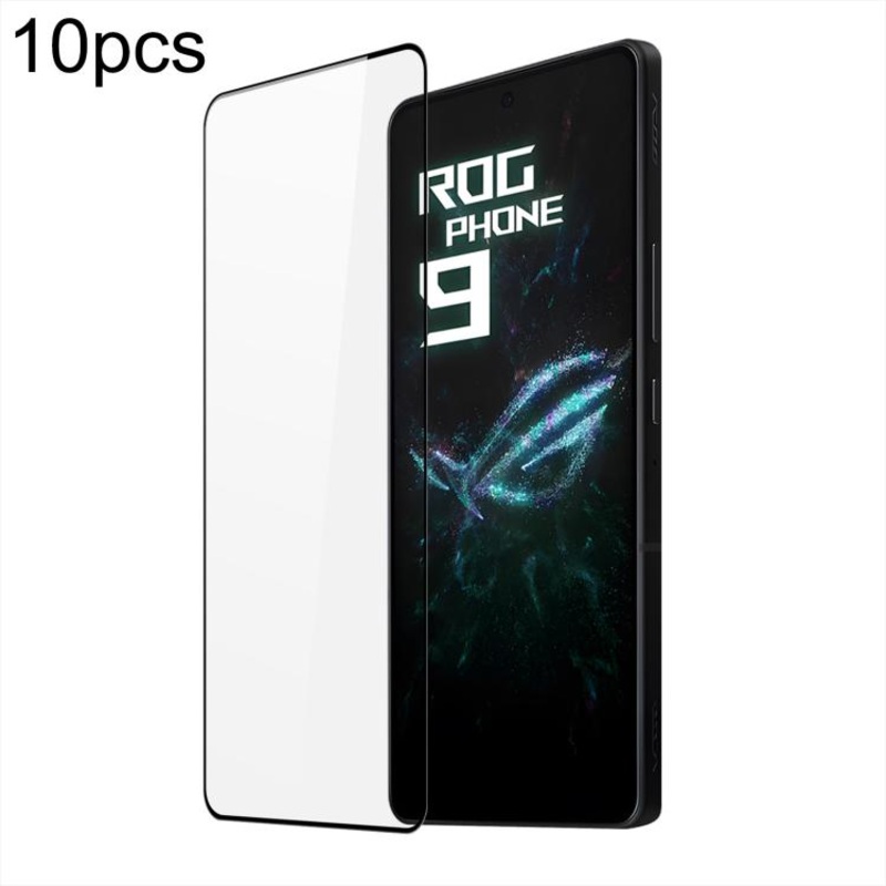 For Asus ROG Phone 9 / 9 Pro / 9 FE 10pcs DUX DUCIS 0.33mm 9H Medium Alumina Tempered Glass Film