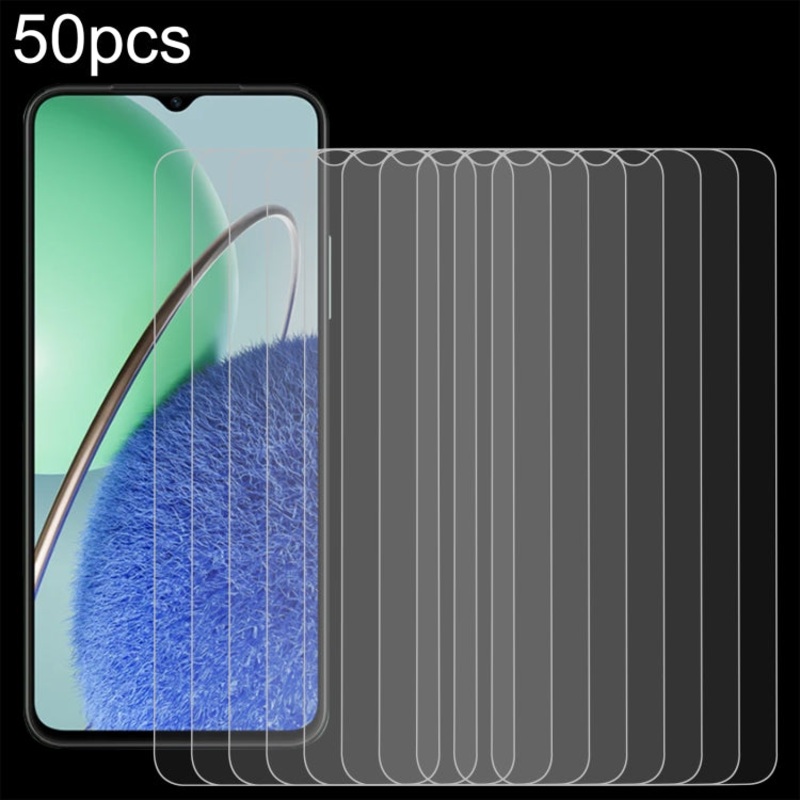 For Huawei nova Y62 Plus 50pcs 0.26mm 9H 2.5D Tempered Glass Film