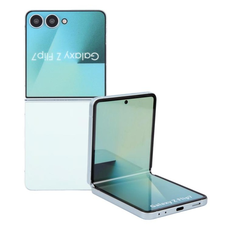 For Samsung Galaxy Z Flip7 Color Screen Non-Working Dummy Display Model (Light Green)