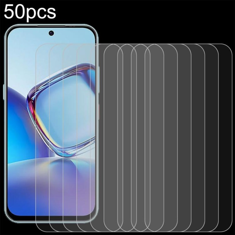 For ZTE nubia V80 Design 50pcs 0.26mm 9H 2.5D Tempered Glass Film