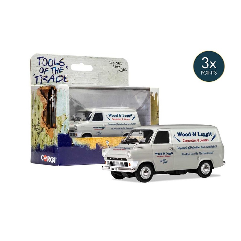 Corgi Ford Transit Wood and Leggit Carpenters 1:43 CC02728