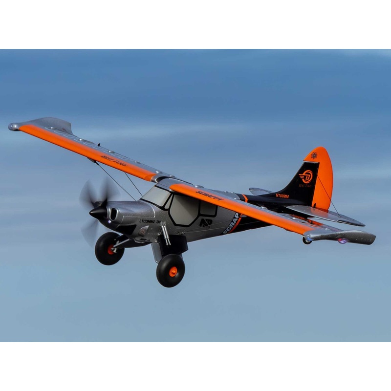 E-Flite Micro Scrappy 800mm BNF Basic with AS3X and SAFE Select EFL02150D