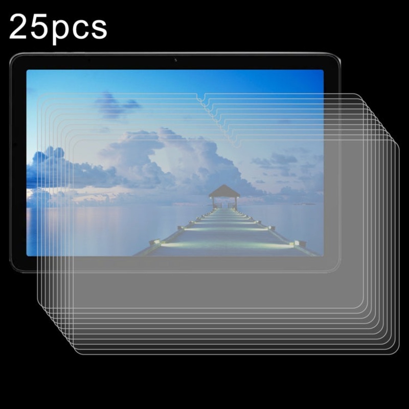 For Umidigi G1 Tab 25pcs 9H 0.3mm Explosion-proof Tempered Glass Film
